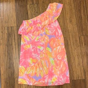 NWOT Lilly Pulitzer One Shoulder Dress